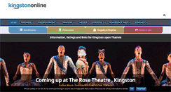 Desktop Screenshot of kingstononline.co.uk