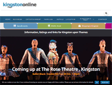Tablet Screenshot of kingstononline.co.uk